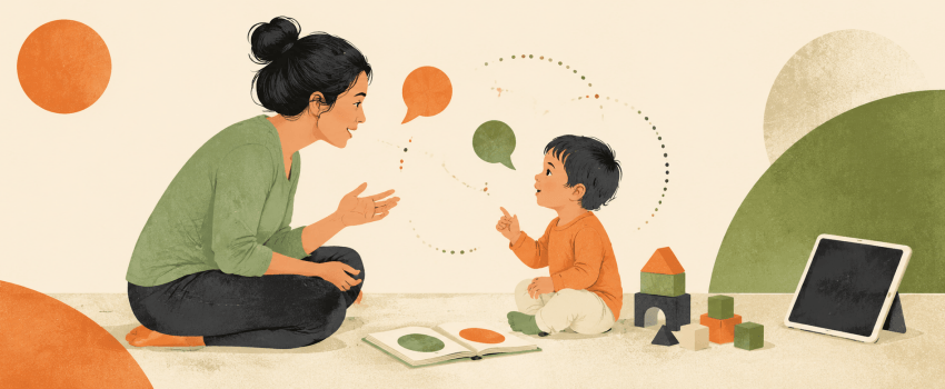Pantallas y desarrollo del lenguaje: cómo proteger la conversación en la primera infancia